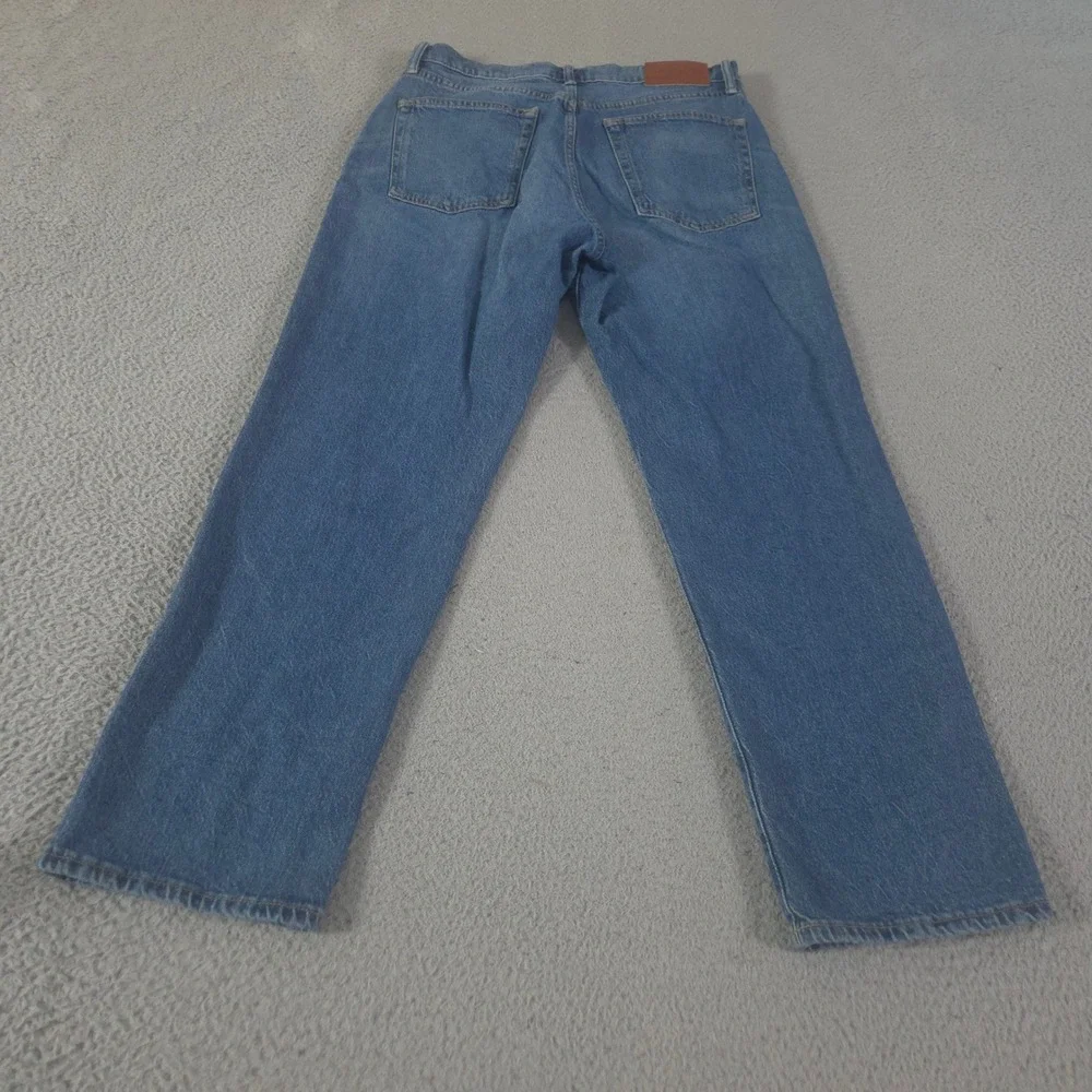 Lucky Brand Jeans Womens 10/30 90s Loose High Rise Straight Button Fly Denim